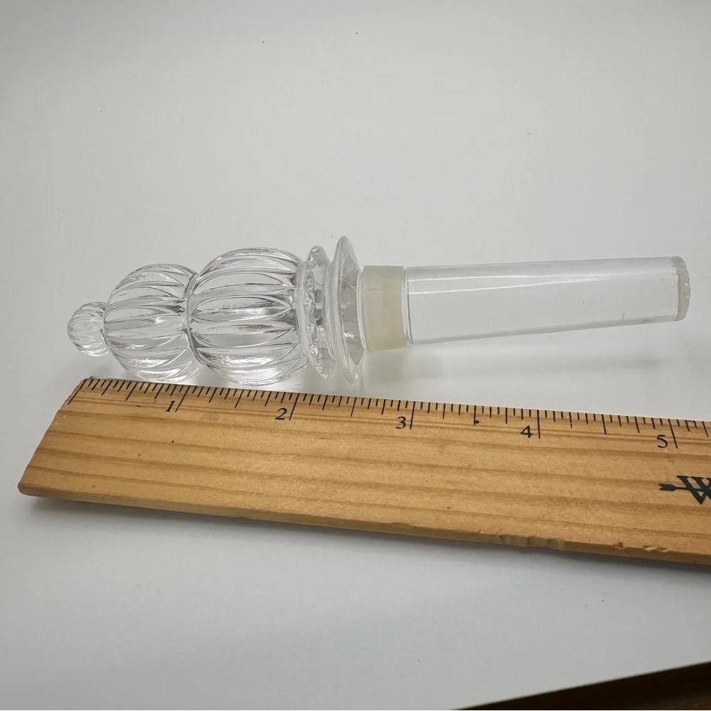Mikasa Monterey Wine Bottle Stopper Austria Crystal Elegant Vintage Stopper